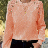 Ivy – Blusa con Detalles de Botones de Ojal