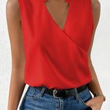 Emma | Top Casual V-Neck Elegante