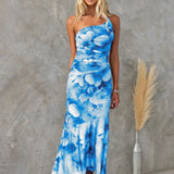 Xanthe - Vestido Maxi Plisado de Verano