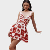 Sabella Minivestido con flores