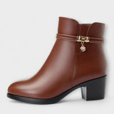 Armanda - Botines de Invierno con Piel