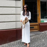 Sara - Nuevo Vestido Midi de Punto