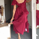 Elisa | Vestido con Volantes