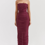 AMARIS - Vestido Maxi de Malla