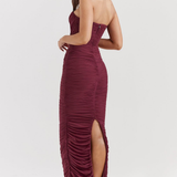 AMARIS - Vestido Maxi de Malla
