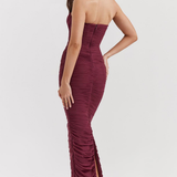 AMARIS - Vestido Maxi de Malla