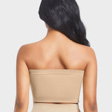 Sujetador bandeau sin costuras, cómodo y con relleno