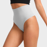 Tanga sin costuras de cintura ultra alta con control de abdomen