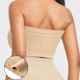 Sujetador bandeau sin costuras, cómodo y con relleno