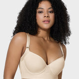 Sujetador push-up con efecto alisador de espalda: un levantamiento diario atemporal