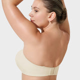 Sujetador bandeau convertible antideslizante con soporte completo