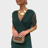 Lora Vestido Largo Con Escote En V