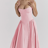 Elara | Vestido de tirantes con corsé
