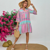 Aurora | Vestido de Playa A-Line con Escote en V (Casi agotado)