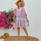Aurora | Vestido de Playa A-Line con Escote en V (Casi agotado)