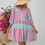 Aurora | Vestido de Playa A-Line con Escote en V (Casi agotado)