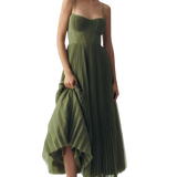 Bali | Vestido midi con corsé