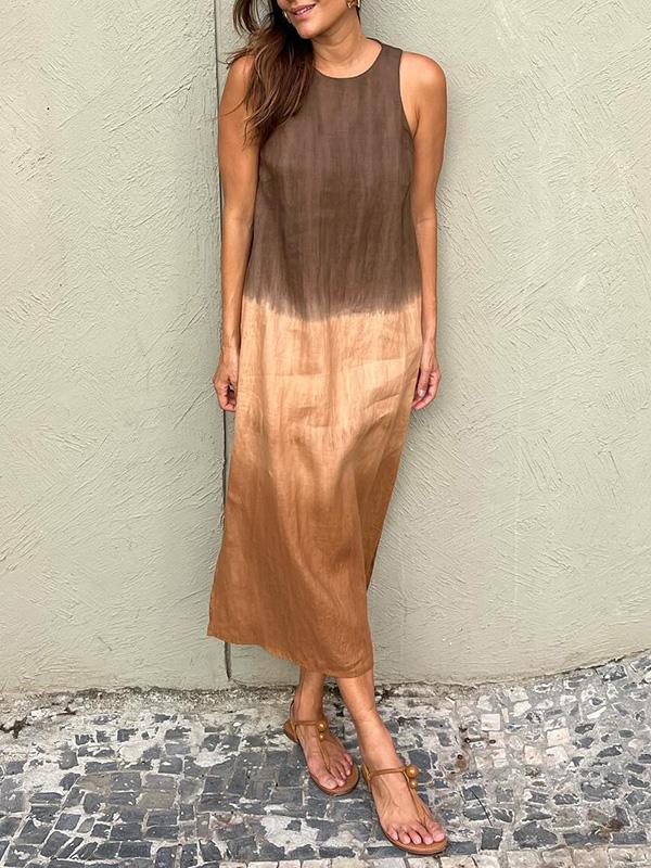 Lysette - Vestido Maxi Estampado Elegante