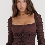 Selena  | Vestido Espresso
