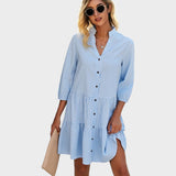 Shanna Vestido Midi Fluido