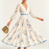 Kate | Vestido Maxi Floral Elegante