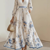 Kate | Vestido Maxi Floral Elegante