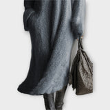 Vestido Pullover V-Neck Fuzzy Luxe
