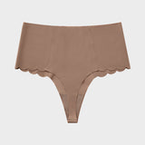 Tanga sin costuras de talle alto (paquete de 5)