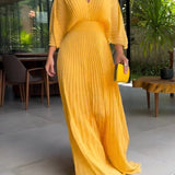 Sassa - Vestido Maxi de Escote en V