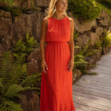 LISA™ | El vestido de verano en naranja brillante