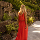LISA™ | El vestido de verano en naranja brillante
