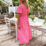 Rosanna™ | El Vestido Midi Leopardo