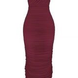 AMARIS - Vestido Maxi de Malla