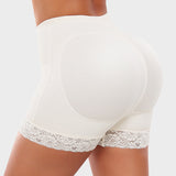 Pantalones cortos moldeadores de cintura alta, control abdominal y levantamiento de glúteos