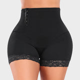 Pantalones cortos moldeadores de cintura alta, control abdominal y levantamiento de glúteos