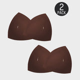 Insertos adhesivos invisibles de doble cara (2 pares)