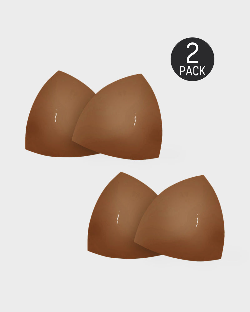 Insertos adhesivos invisibles de doble cara (2 pares)