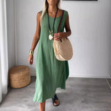 Esme - Vestido Midi Sin Mangas