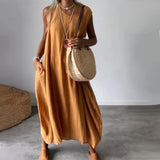 Esme - Vestido Midi Sin Mangas