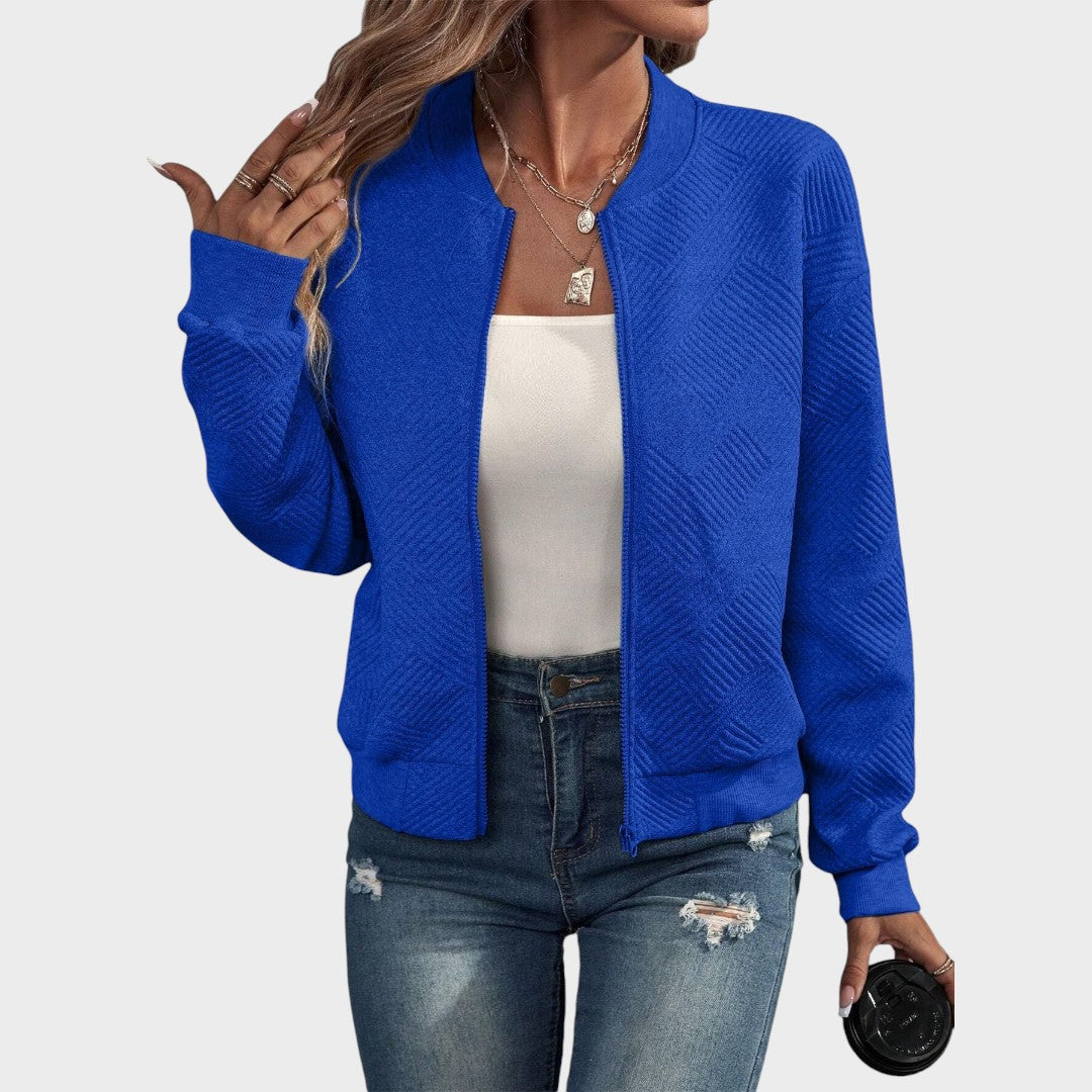 Dora Chaqueta Bomber con Cremallera