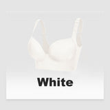 Yack Saint® Sujetador push-up con espalda alisadora – Blanco